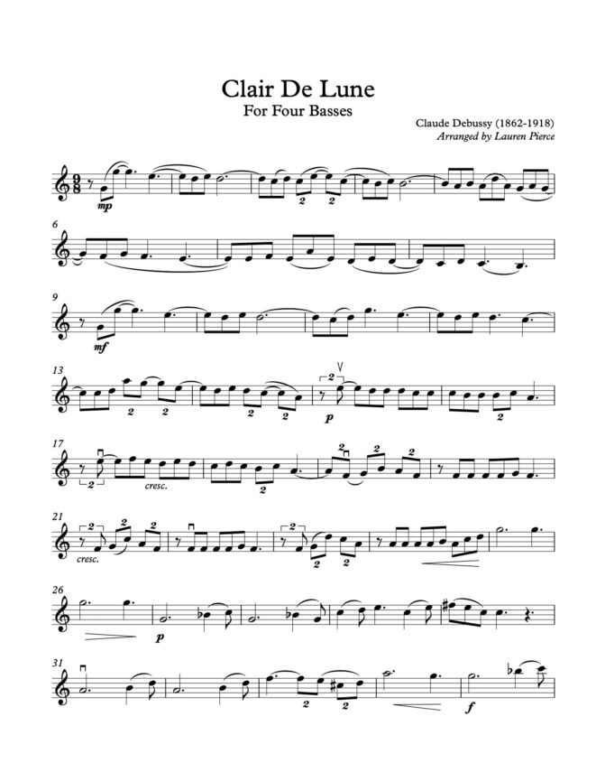 De betoverende melodie van Debussy: Clair de Lune